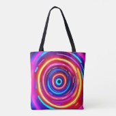Tote Bag Vortex lumineux (Dos)