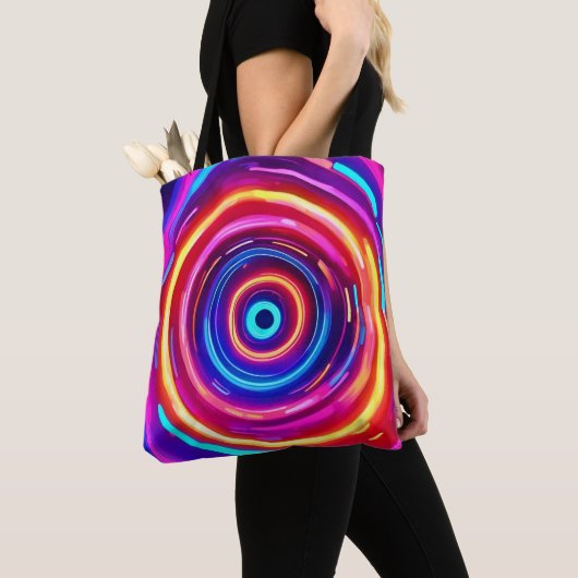 Tote Bag Vortex lumineux (De près)