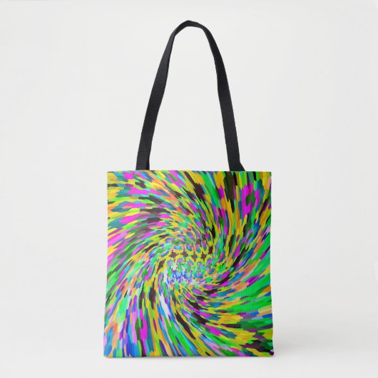 Tote Bag Vortex psychédélique (Devant)