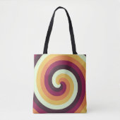 Tote Bag Vortex rétro (Devant)