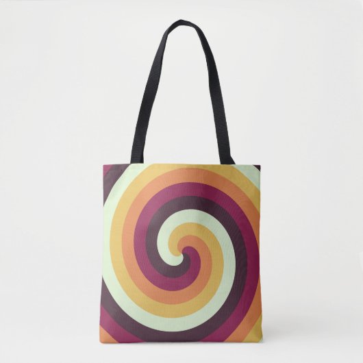 Tote Bag Vortex rétro (Devant)