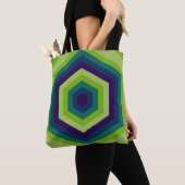 Tote Bag Vortex verdoyant (De près)