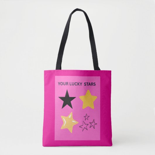 TOTE BAG VOS ÉTOILES CHANCEUSES (Devant)