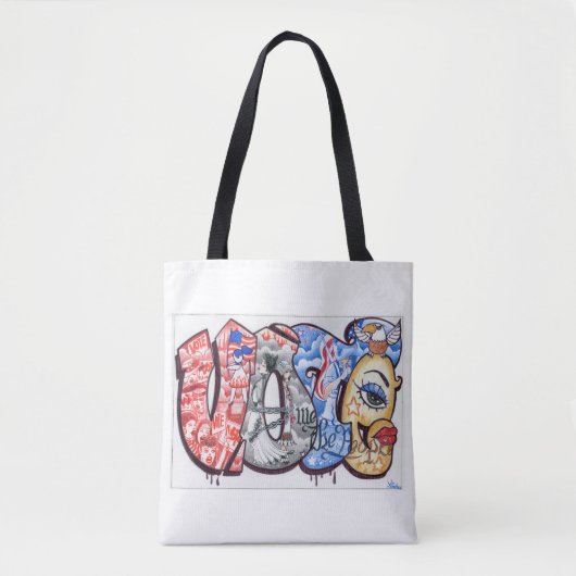 Tote Bag Vote Fourre-tout (Devant)