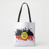 Tote Bag Vote Oui Voix autochtone au Parlement (Devant)