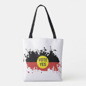 Tote Bag Vote Oui Voix autochtone au Parlement (Dos)