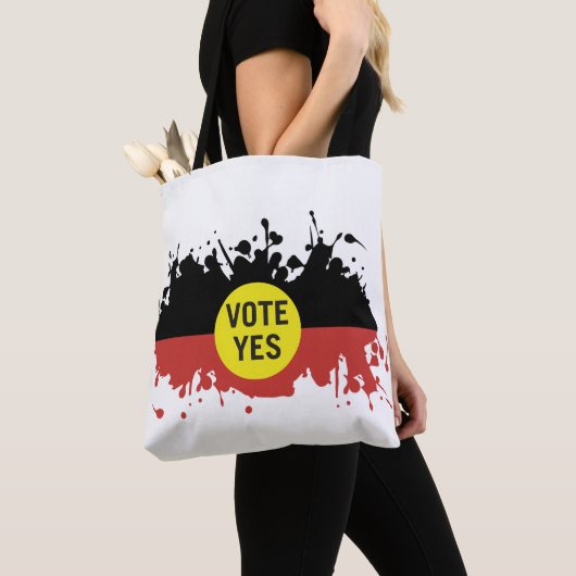 Tote Bag Vote Oui Voix autochtone au Parlement (De près)