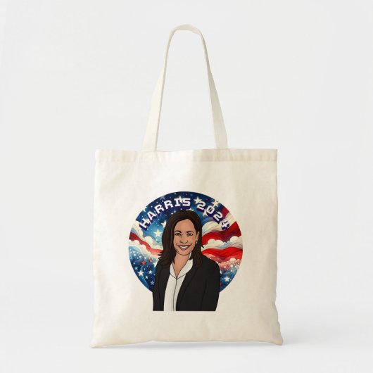 Tote Bag Vote pour Kamala Harris 2024 (Devant)
