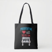 Tote Bag Vote Procureur contre Felon (Devant)