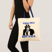 TOTE BAG VOTE RON PAUL 2012 (Devant (produit))
