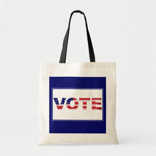 Tote Bag Vote Rouge/Bleu (Devant)