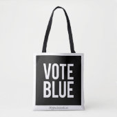 Tote Bag VOTER BLUE Fourre-tout (Devant)
