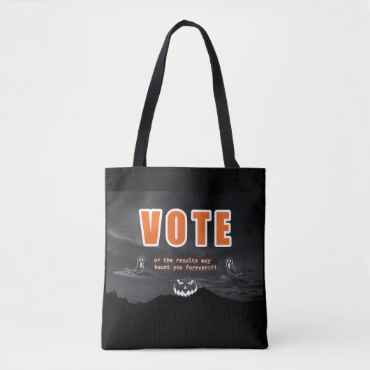 Tote Bag Voter Des Tactiques Peur (Devant)