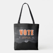 Tote Bag Voter Des Tactiques Peur (Dos)