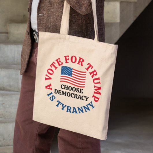 Tote Bag Voter pour Trump, c'est choisir la démocratie