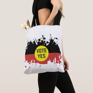 Tote Bag Votez Oui Voix Autochtone au Parlement