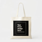 Tote Bag Votre création ici (Devant)