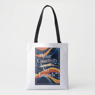 Tote Bag Votre créativité est sans limites