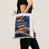 Tote Bag Votre créativité est sans limites (De près)