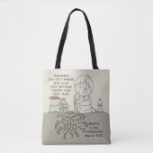 Tote Bag Votre influence compte (Devant)