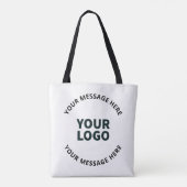 Tote Bag Votre logo, conception, photo, oeuvre d'art ou aut (Dos)