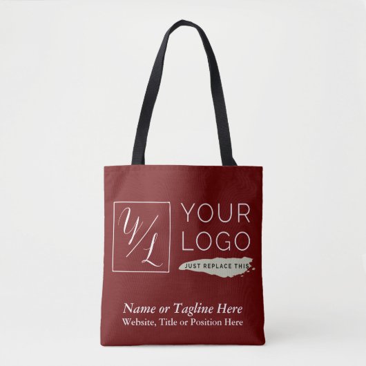 Tote Bag Votre logo d'entreprise et les détails Customisés (Devant)