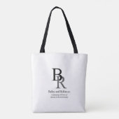 Tote Bag Votre Logo Professionnel Événement promotionnel d' (Dos)