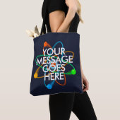 Tote Bag VOTRE MESSAGE Science (De près)