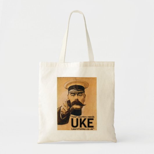 Tote Bag Votre pays a besoin d'UKE ! (Devant)