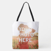 Tote Bag Votre photo ici (Dos)