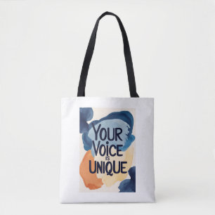 Tote Bag Votre voix est unique
