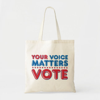 Tote Bag Votre voix importe VOTE