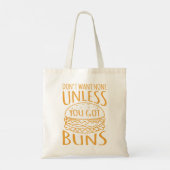 Tote Bag Vous Avez Buns Cheeseburger Hamburger Burger Food  (Dos)