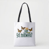 Tote Bag VOUS AVEZ DE L'ASCLEPIADE ? Plantes de chenilles d (Devant)