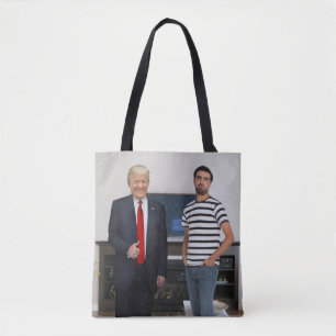 Tote Bag Vous avez rencontré le président Donald Trump   Aj