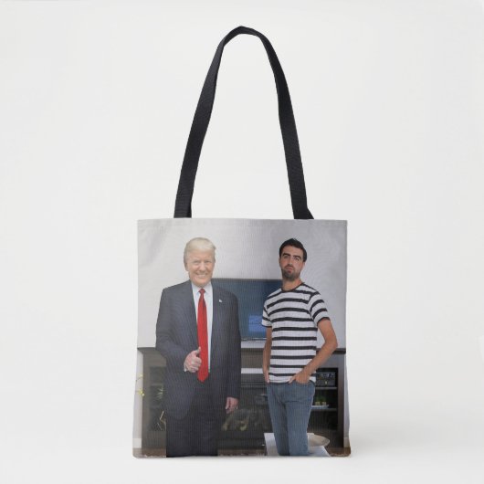 Tote Bag Vous avez rencontré le président Donald Trump | Aj (Devant)