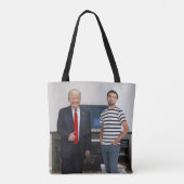 Tote Bag Vous avez rencontré le président Donald Trump | Aj (Dos)
