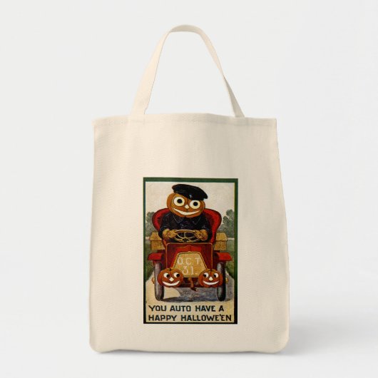 Tote Bag Vous avez un Halloween heureux (Devant)