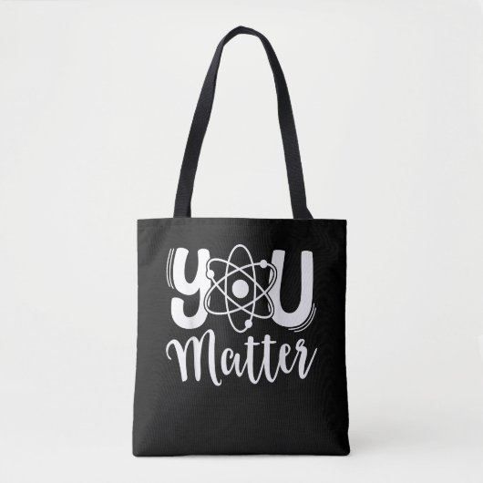 Tote Bag Vous comptez professeur de sciences Chimie Biologi (Devant)