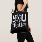 Tote Bag Vous comptez professeur de sciences Chimie Biologi (De près)