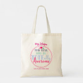 Tote Bag Vous êtes citation impressionnante de professeur (Dos)