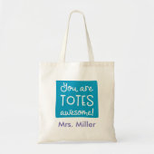 Tote Bag Vous êtes des emballages Fourre-tout turquoise (Devant)