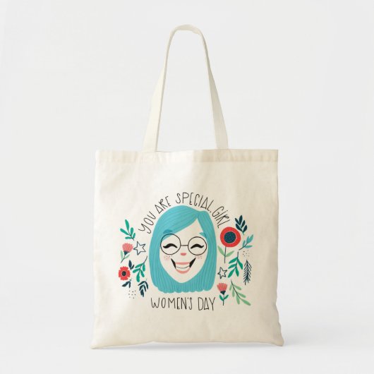 Tote Bag Vous êtes fille spéciale, le jour des femmes (Devant)
