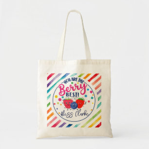 Tote Bag Vous êtes le meilleur professeur de fraise rouge.