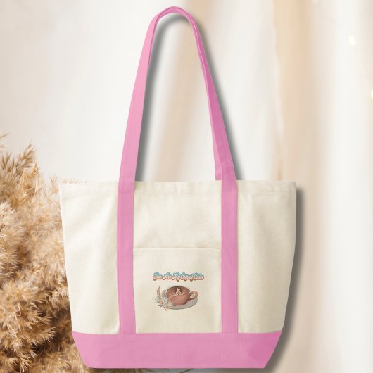 Tote Bag Vous êtes ma coupe du calme Boho Latte