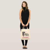 Tote Bag Vous êtes mon bonbon (Devant (modèle))