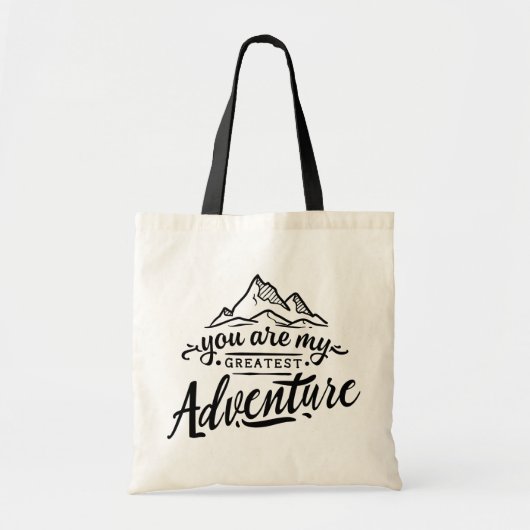 Tote Bag Vous Êtes Mon Plus Grand Devis D'Aventure (Devant)