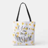 Tote Bag Vous êtes mon soleil (Dos)