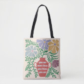 Tote Bag Vous Êtes Plus Que Vous Ne Pensez L'Être (Devant)