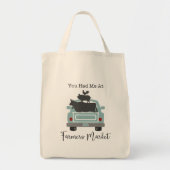 Tote Bag Vous M'Avez Eu Chez Farmers Market Truck (Devant)